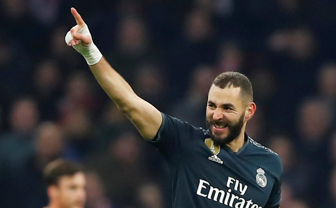 Champions League, Ajax vs. Real Madrid, gol de Benzema