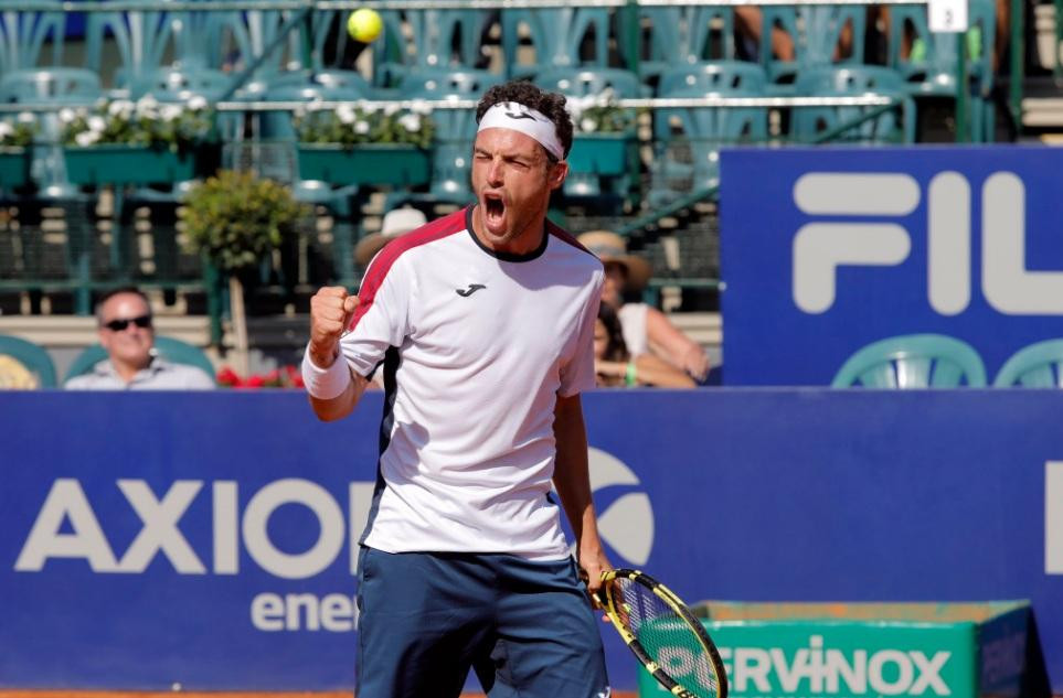 Marco Cecchinato en el Argentina Open