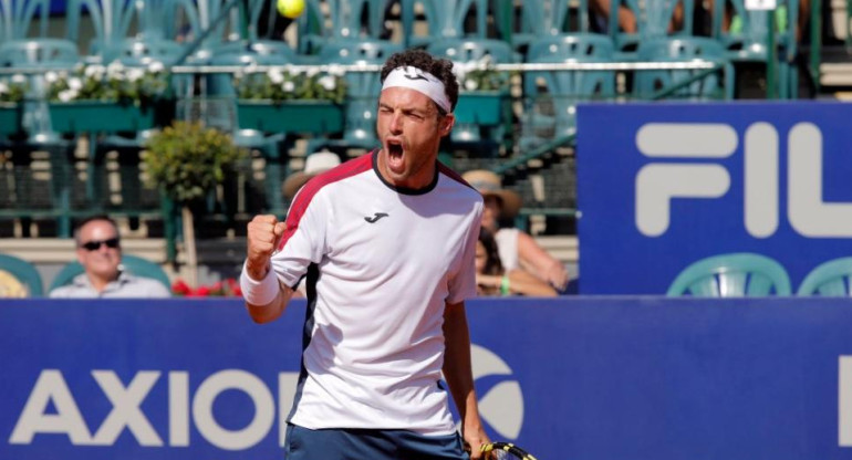 Marco Cecchinato en el Argentina Open