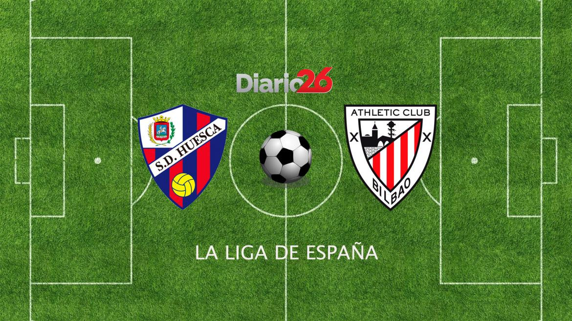 La Liga España, Huesca vs. Athletic Club, Diario 26, Futbol Internacional