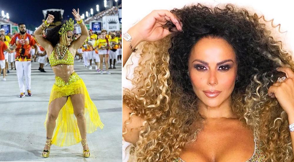 Vivianne Araujo, Carnaval de Brasil, escola do Samba Salgueiro, espectáculos