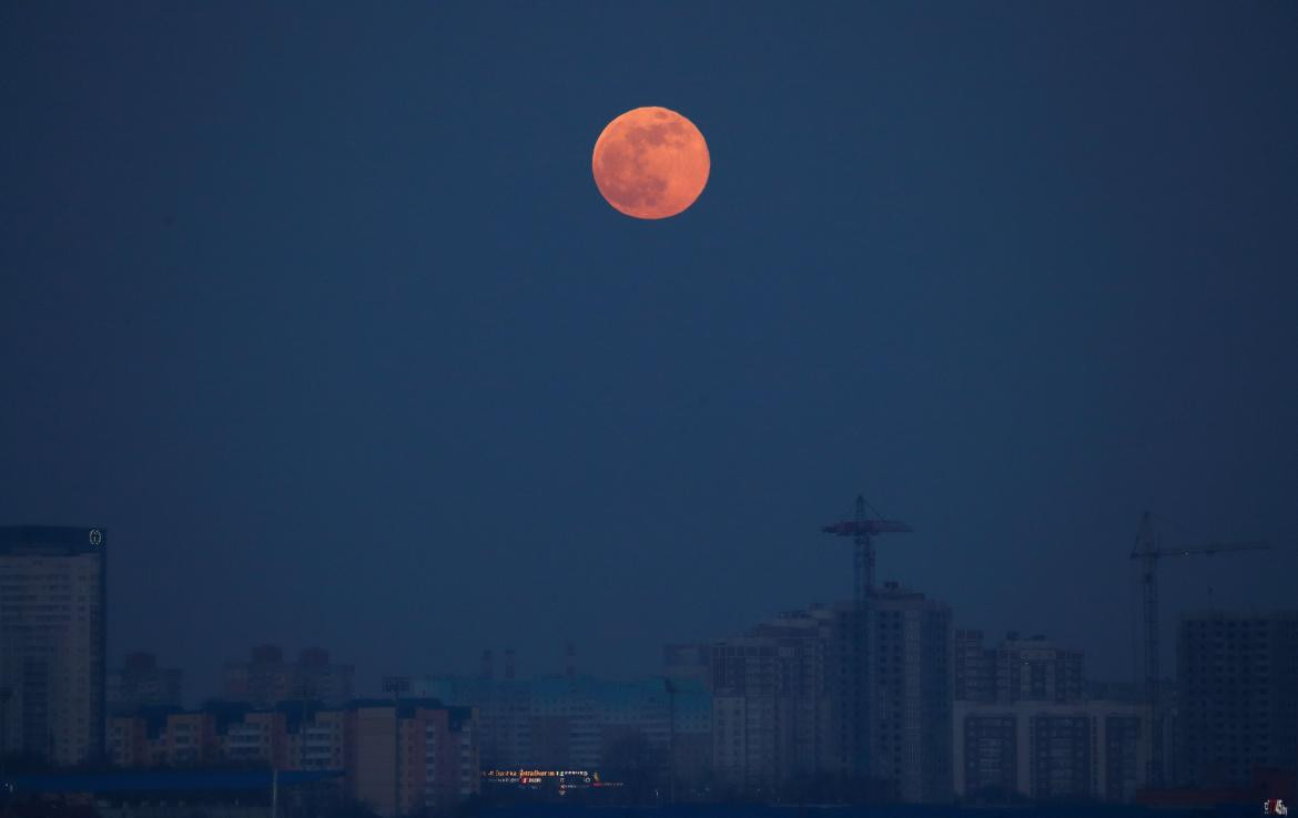 Superluna de nieve, Nicosia, Chipre, 19 de febrero de 2019, Reuters