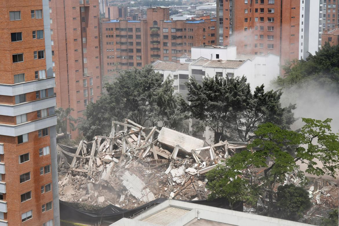 Casa de Pablo Escobar en Medellín demolida (Reuters)