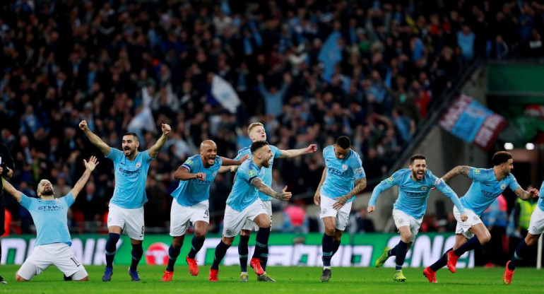 Manchester City - Final League Cup Reuters