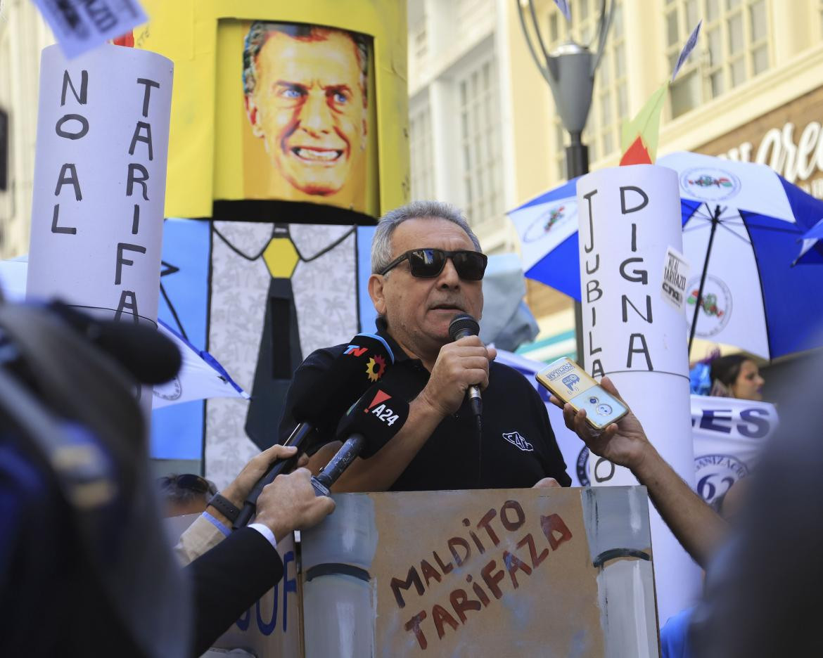 Maldito tarifazo, caos en centro porteño, nueva protesta contra los tarifazos, marcha al ENRE y al Congreso	