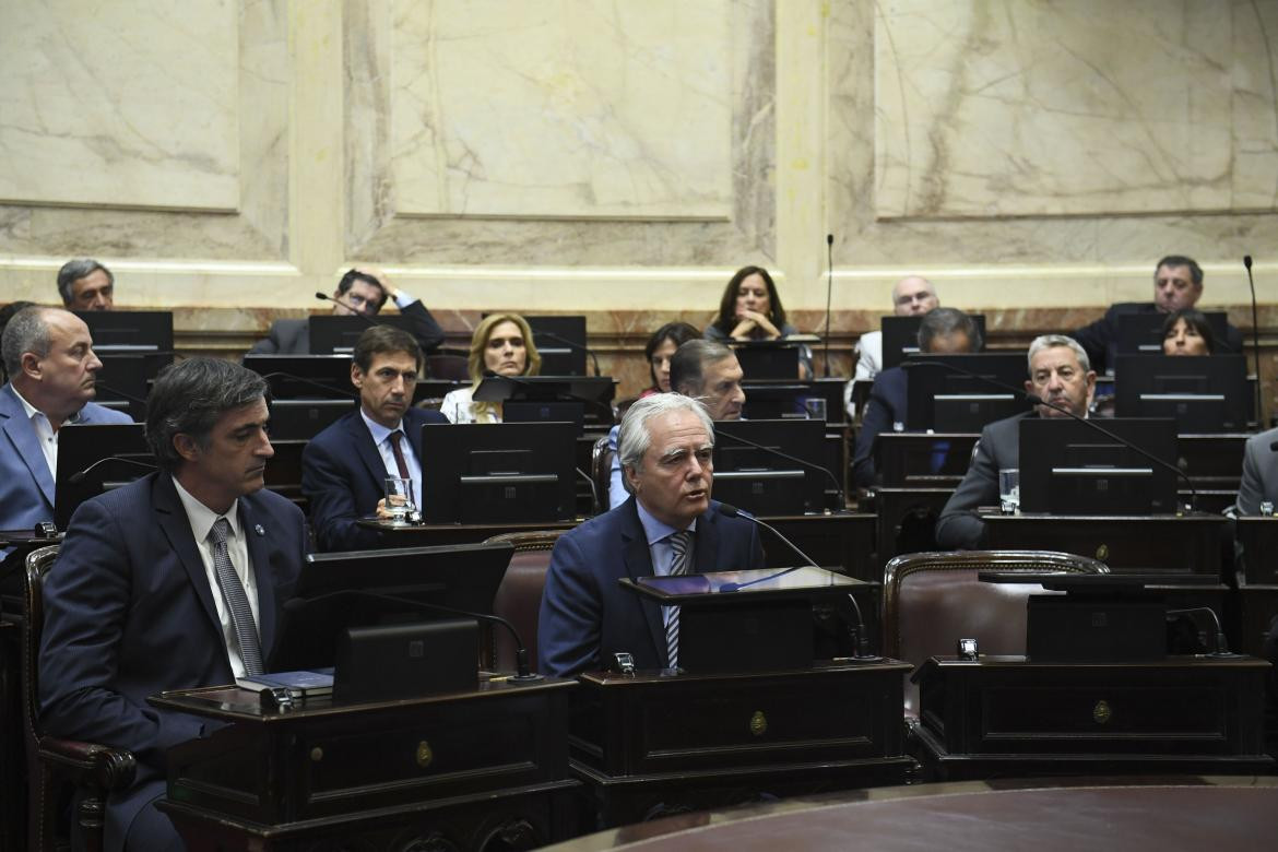 Senado, Federico Pinedo, autoridades, NA