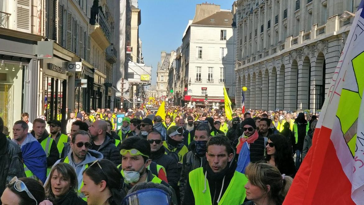 Chalecos amarillos - París