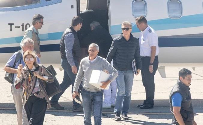 Viaje de Mauricio Macri a Villa La Angostura (LM Neuquén)