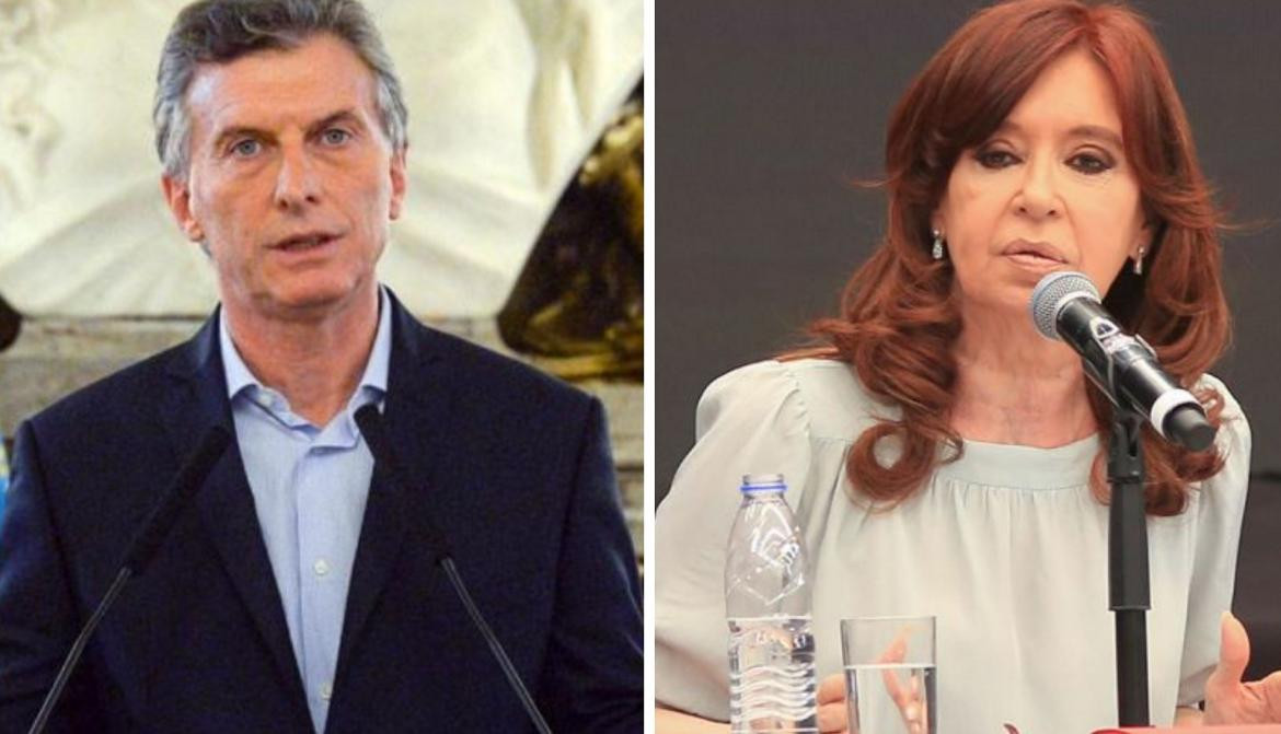 Macri y Cristina Kirchner