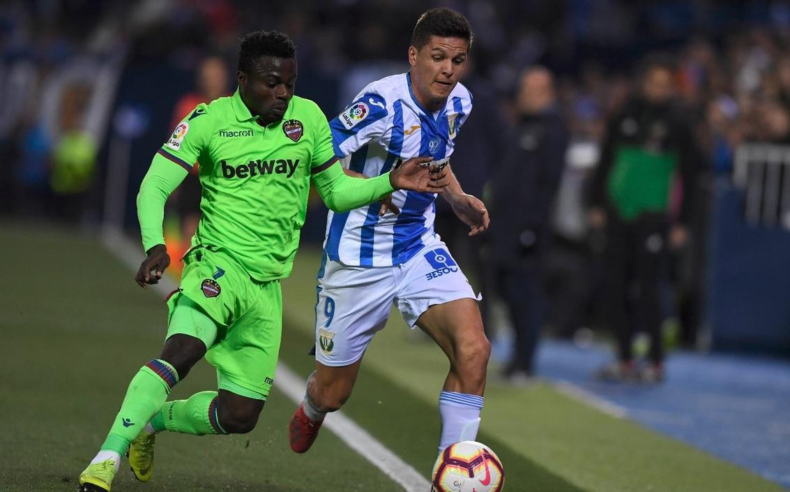 La Liga de España, Leganés vs. Levante, fútbol, 