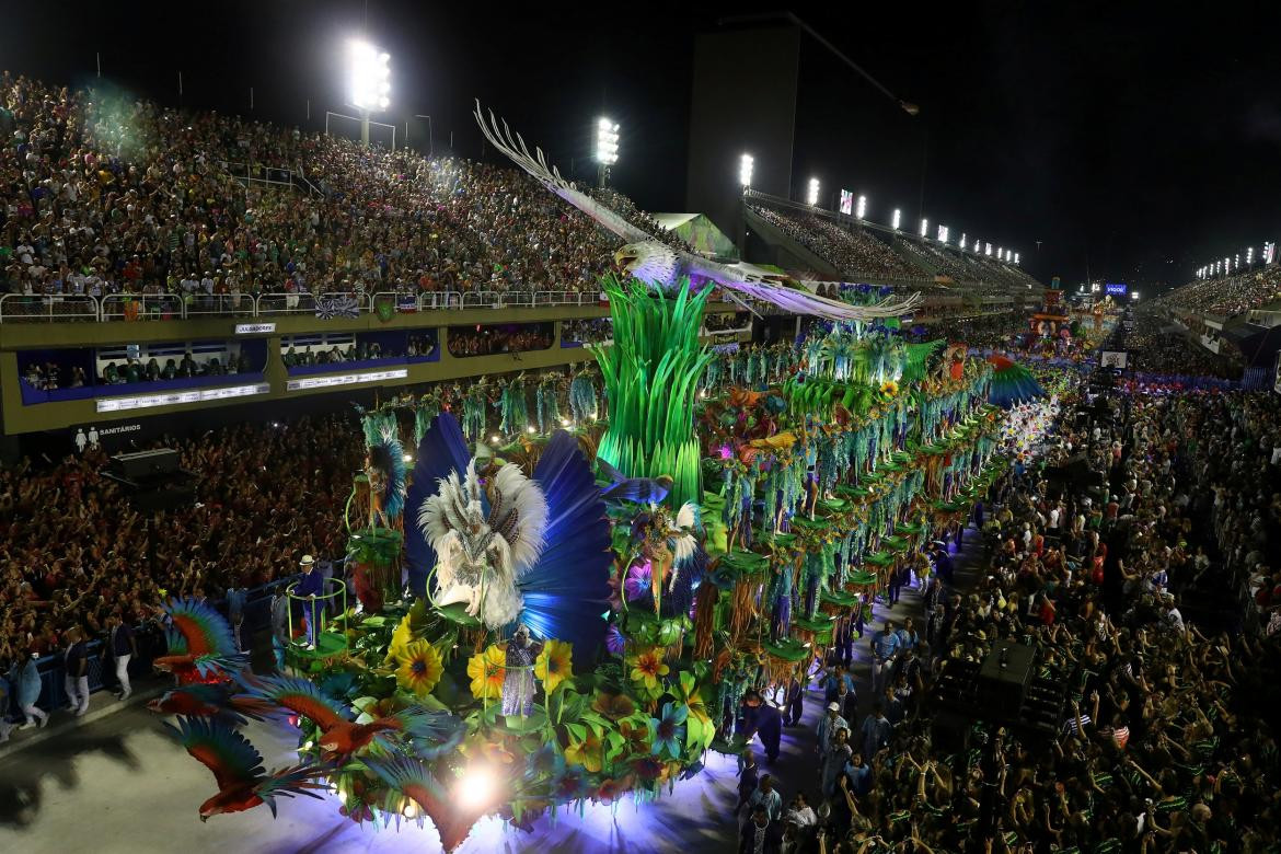 Carnaval festejos - Río de Janeiro Brasil Foto Reuters