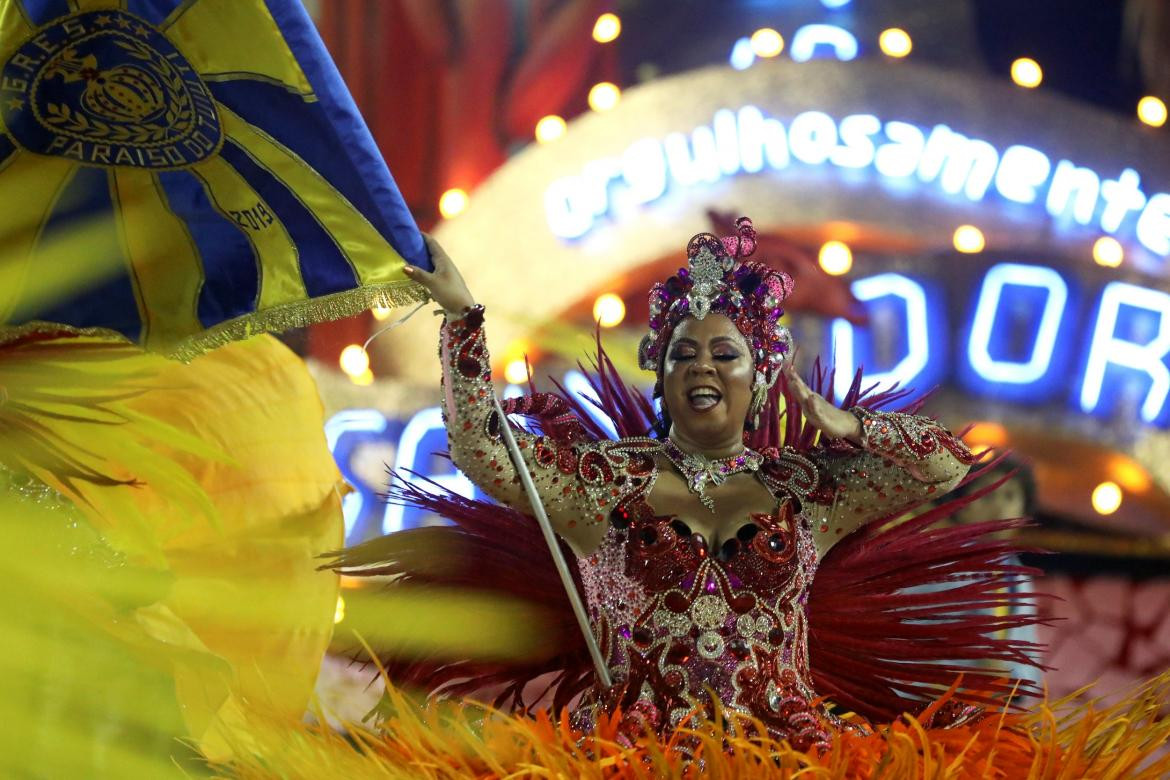 Carnaval festejos - Río de Janeiro Brasil Foto Reuters