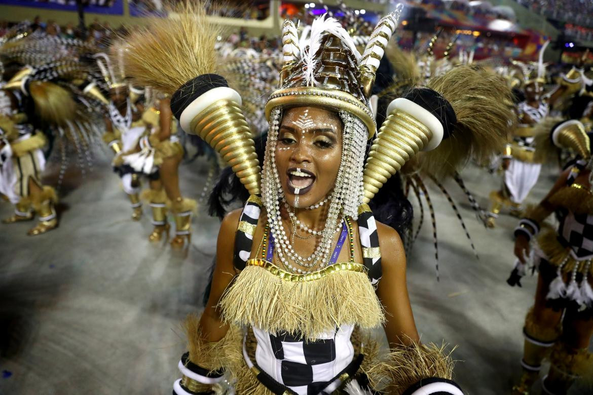 Carnaval festejos - Río de Janeiro Brasil Foto Reuters