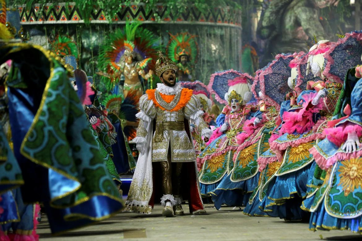 Carnaval festejos - Río de Janeiro Brasil Foto Reuters