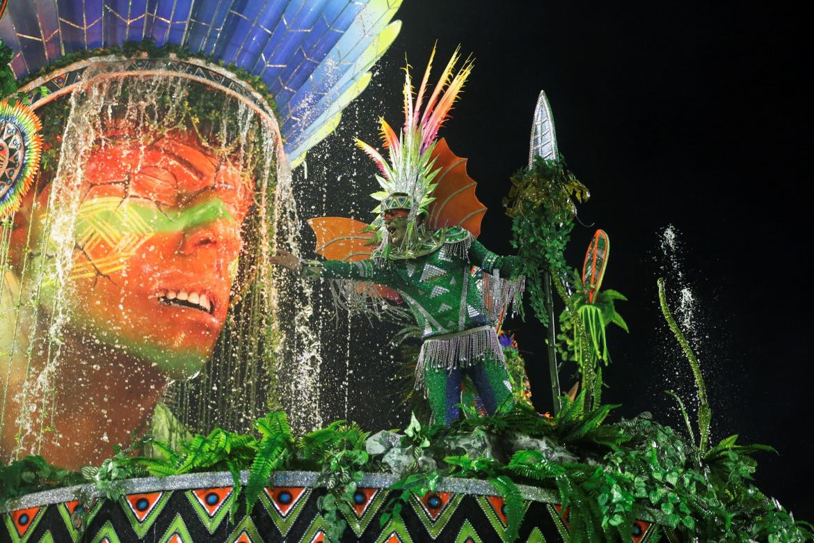 Carnaval festejos - Río de Janeiro Brasil Foto Reuters