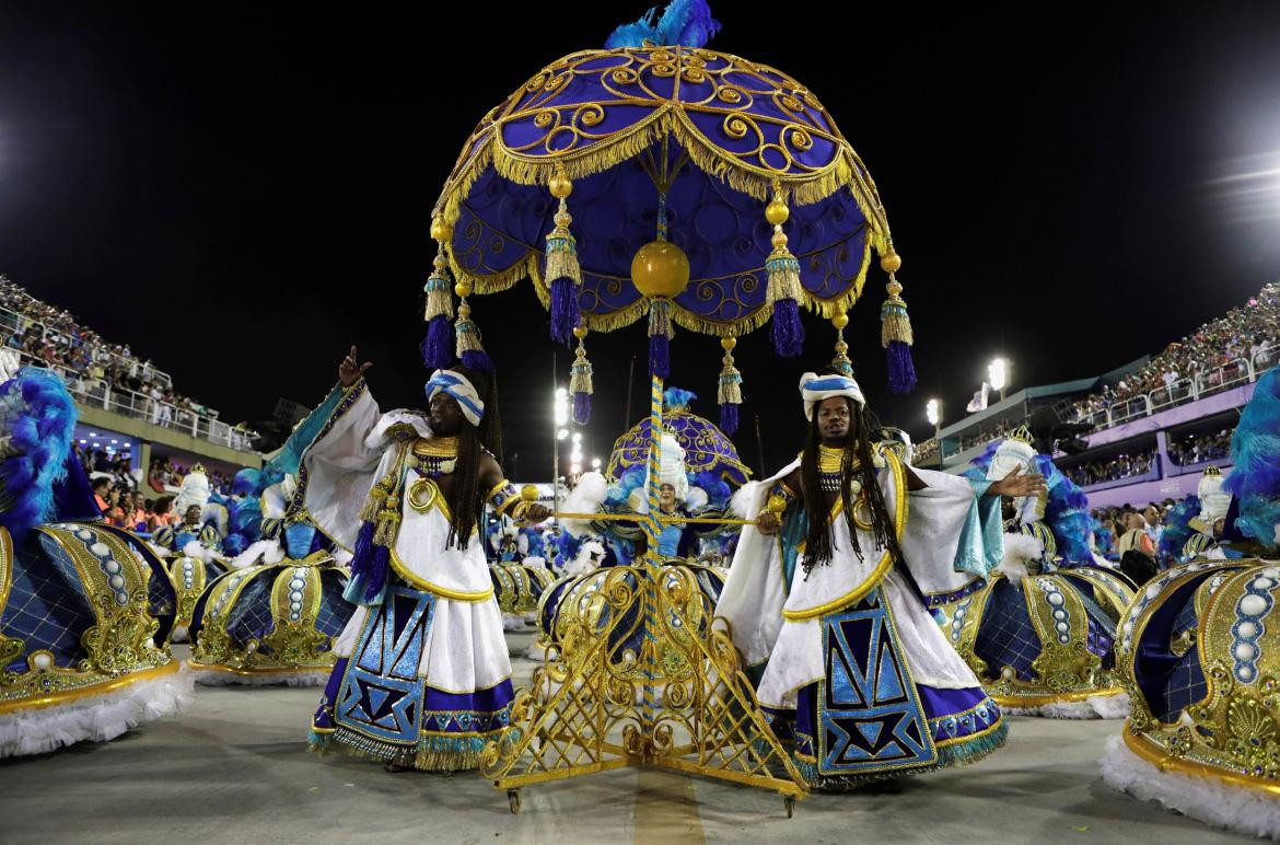 Carnaval festejos - Río de Janeiro Brasil Foto Reuters