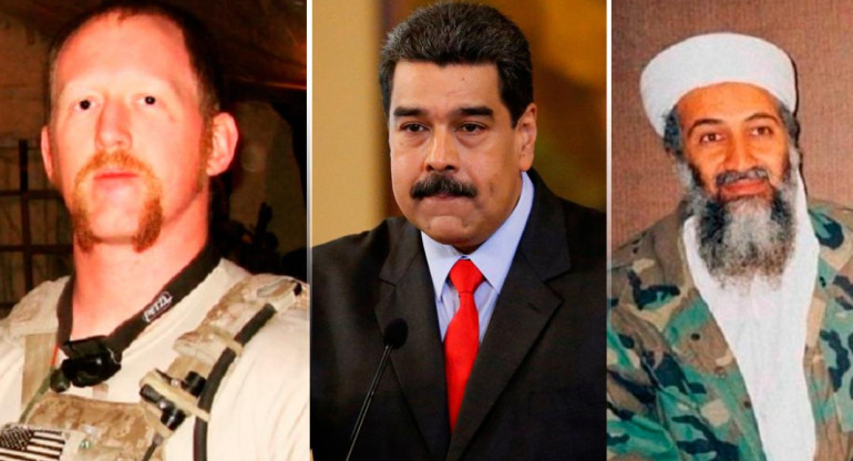 Nicolás Maduro, Robert ONeill y Osama Bin Laden	