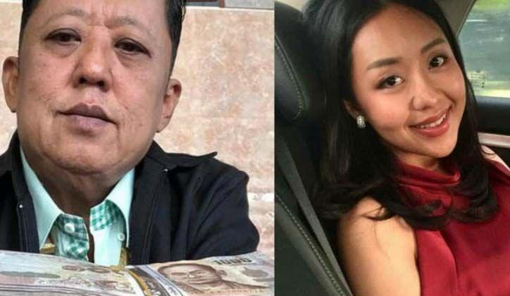 Millonario Arnon Rodthong y su hija Karnsita