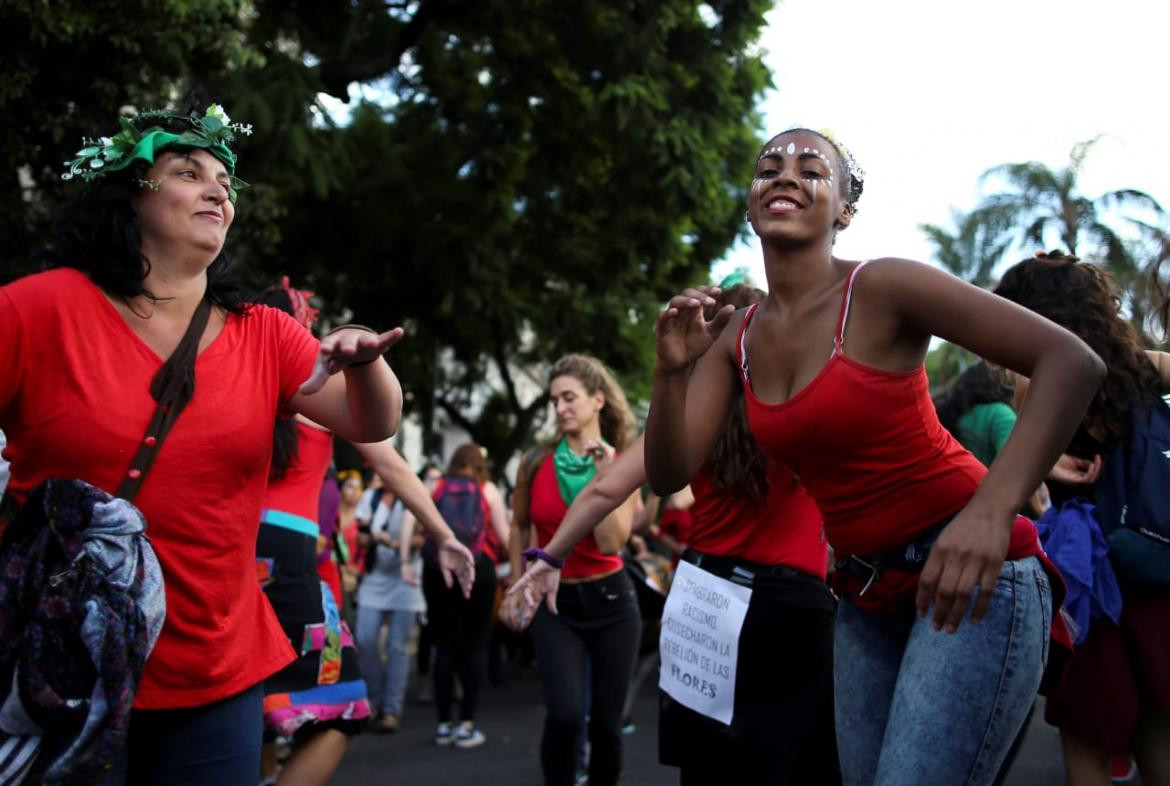 Día de la Mujer - Marcha en Argentina #8M (Reuters)