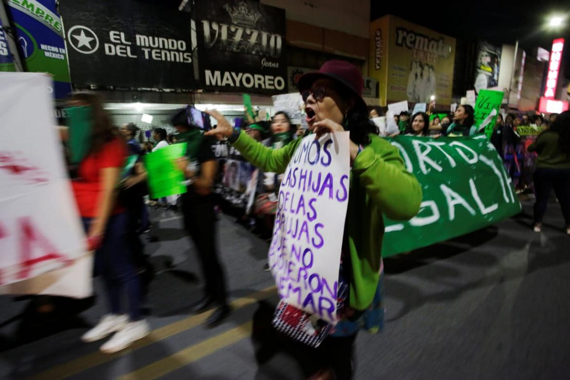 Día de la Mujer - Marcha en Costa Rica #8M (Reuters)