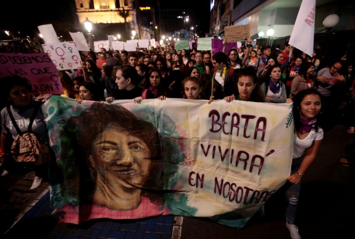 Día de la Mujer - Marcha en Costa Rica #8M (Reuters)