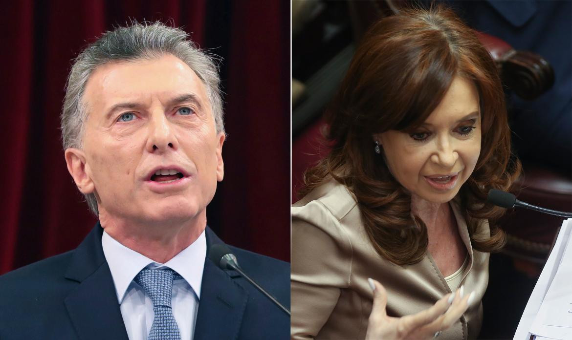 Mauricio Macri y Cristina Kirchner, política, NA