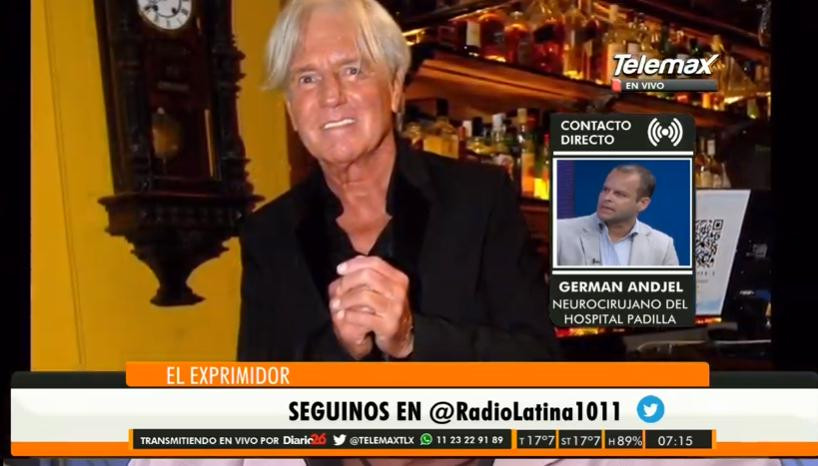 Germán Andjel neurocirujano que atendió a Sergio Denis - Radio Latina 