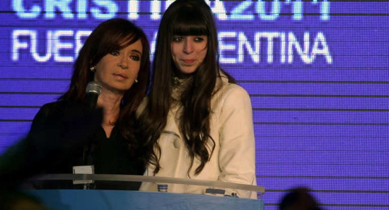 Cristina Kirchner y Florencia Kirchner