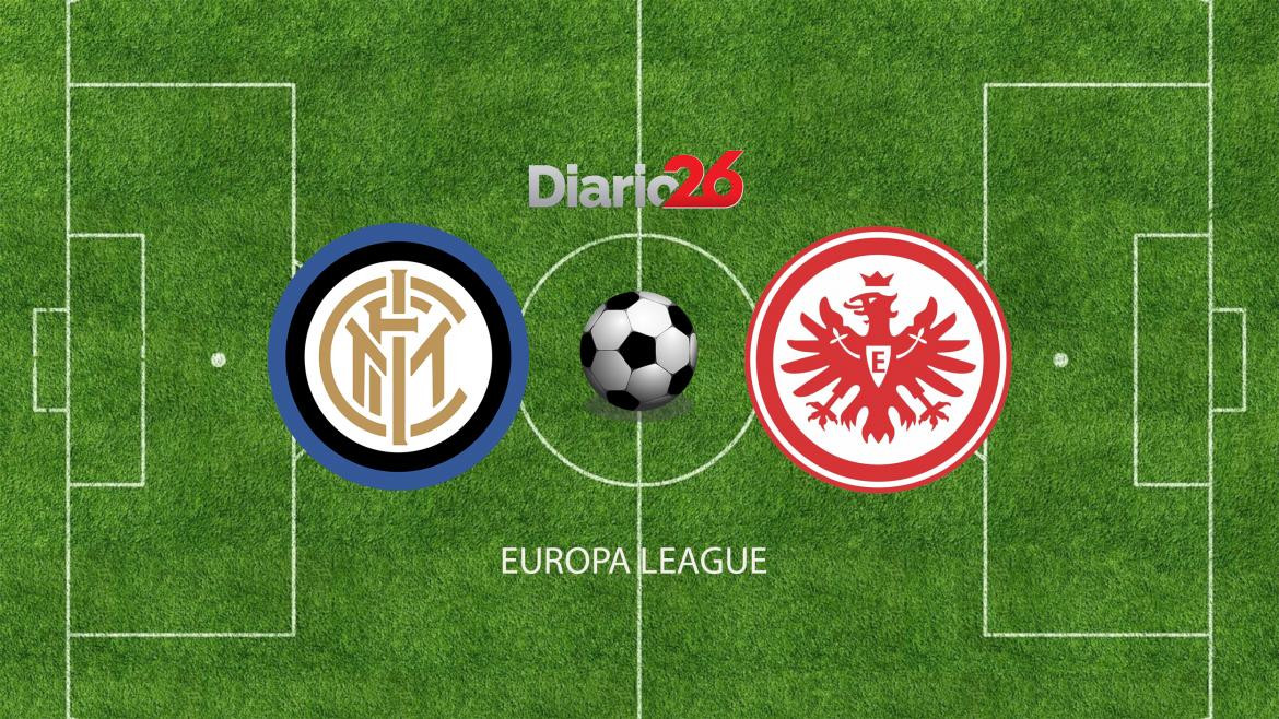 Europa League, Inter vs. Frankfurt, fútbol, deportes, Diario26