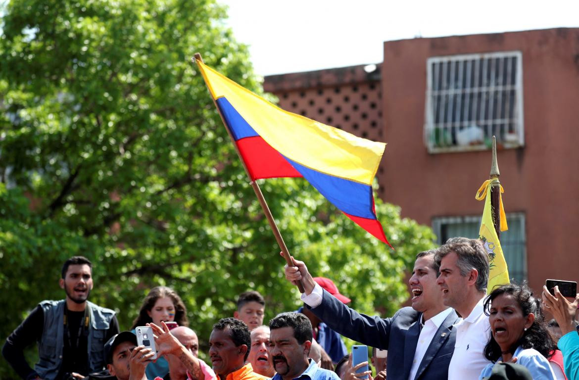 Guaidó - crisis en Venezuela