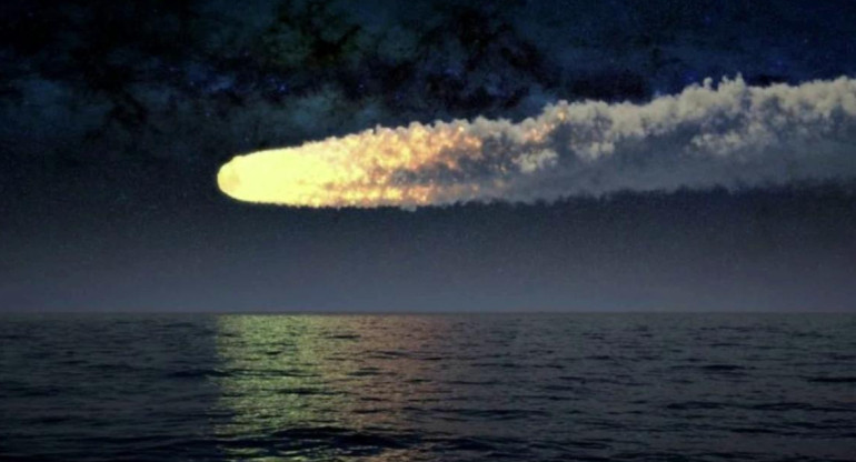 Cayó un meteoro sobre el Pacífico que liberó energía equivalente a diez bombas de Hiroshima