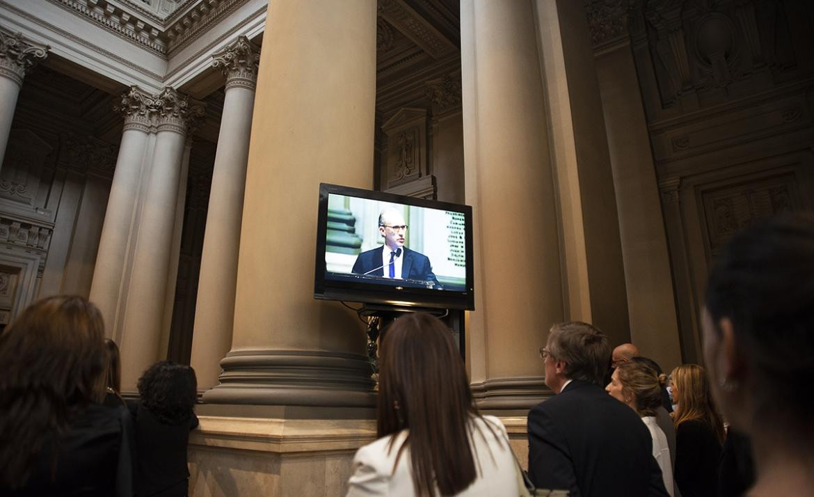 Apertura del año judicial, Carlos Rosenkrantz, Corte Suprema de Justicia, Fuente CIJ