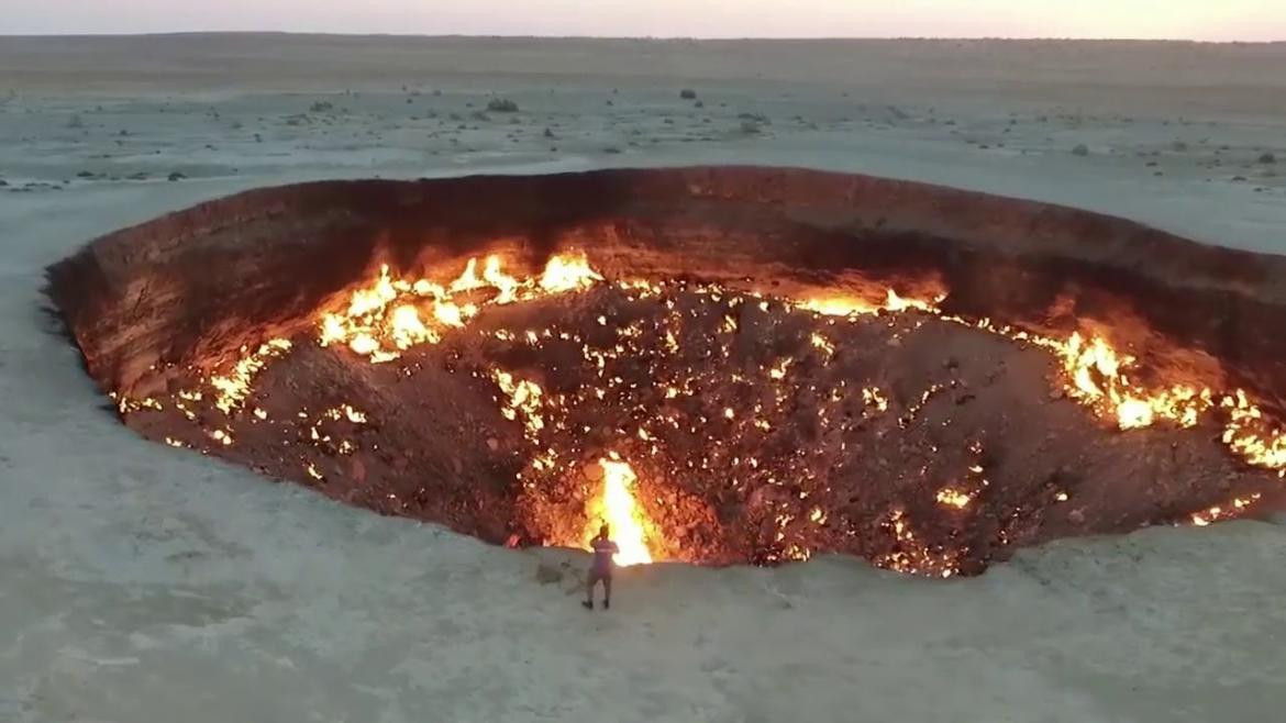 Cráter Turkmenistan 