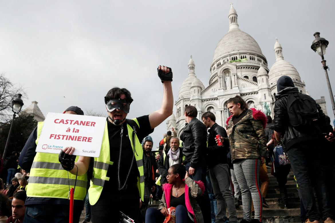 Marcha chalecos amarillos - Reuters