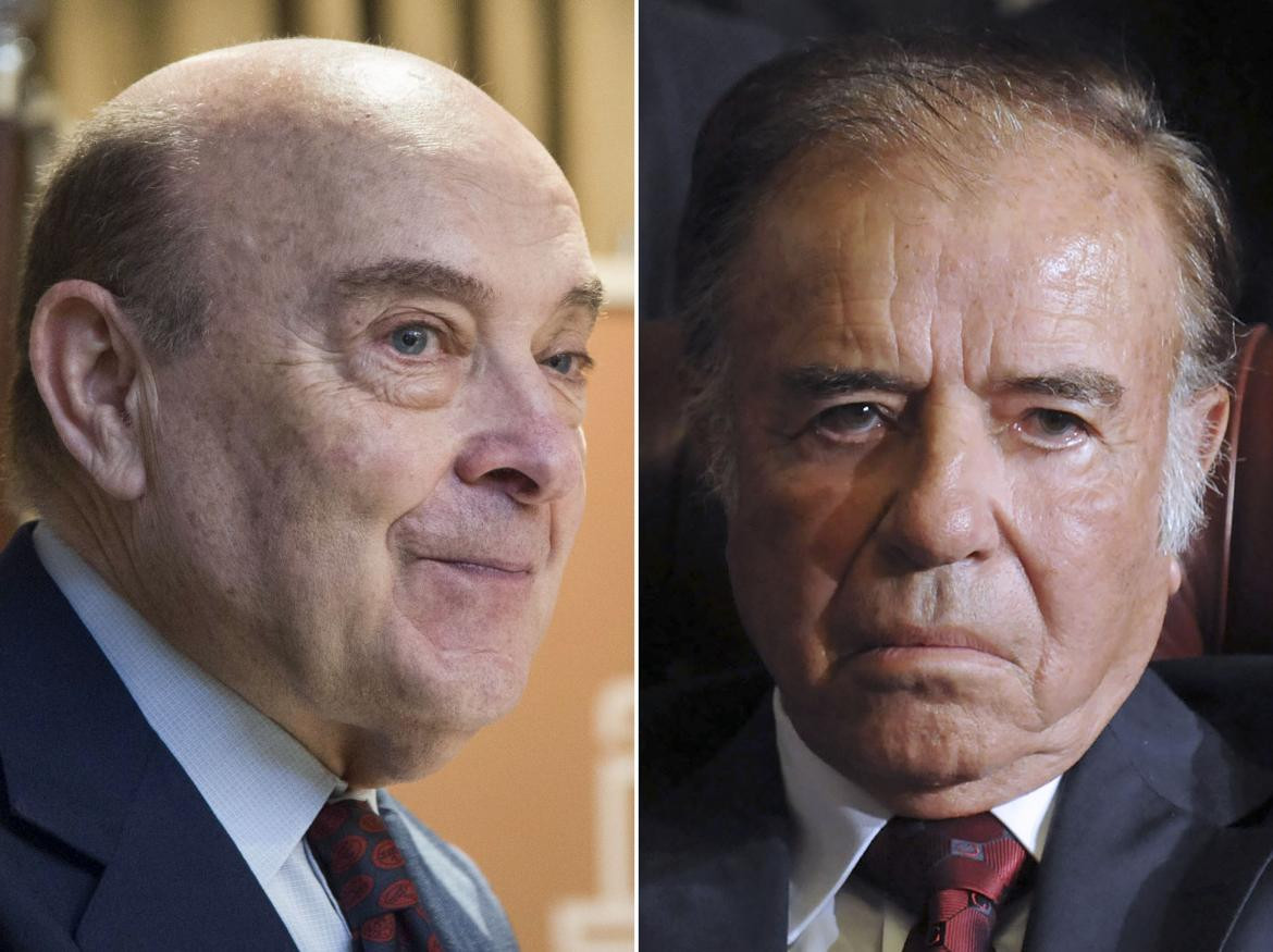 Domingo Cavallo y Carlos Menem, NA