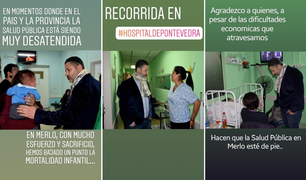 Merlo hospital de Pontevedra, Gustavo Menéndez