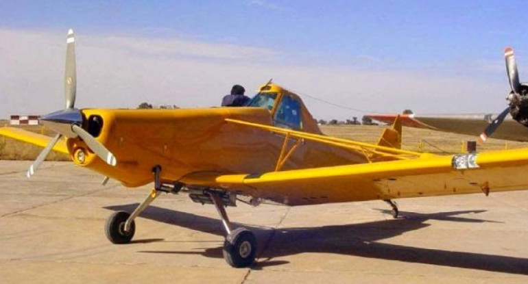 Desapareció un avión fumigador en San Luis: intenso operativo de búsqueda