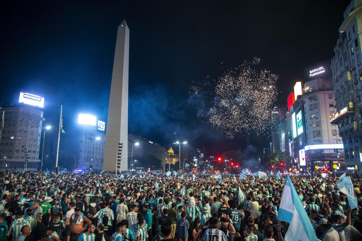 Racing campeón - festejos Agencia NA