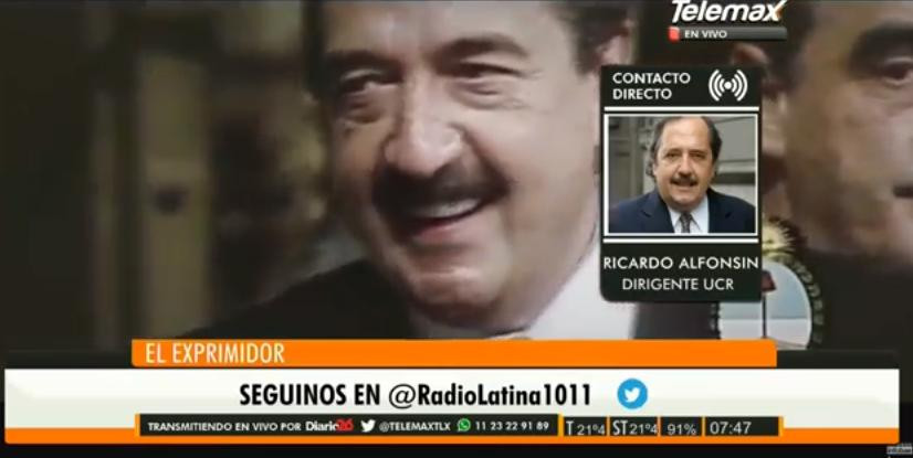 Ricardo Alfonsín - Radio Latina