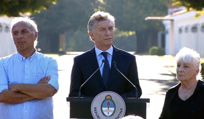 Macri - acto por Malvinas 