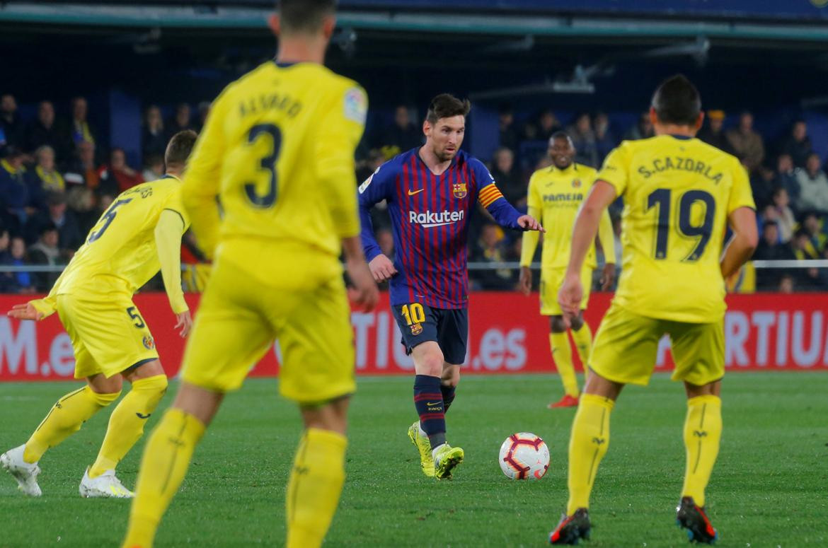 La Liga de España, Villarreal vs. Barcelona, Messi, fútbol, deportes, Reuters	