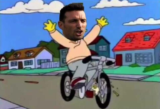 Memes por el accidente de Lionel Scaloni en Mallorca