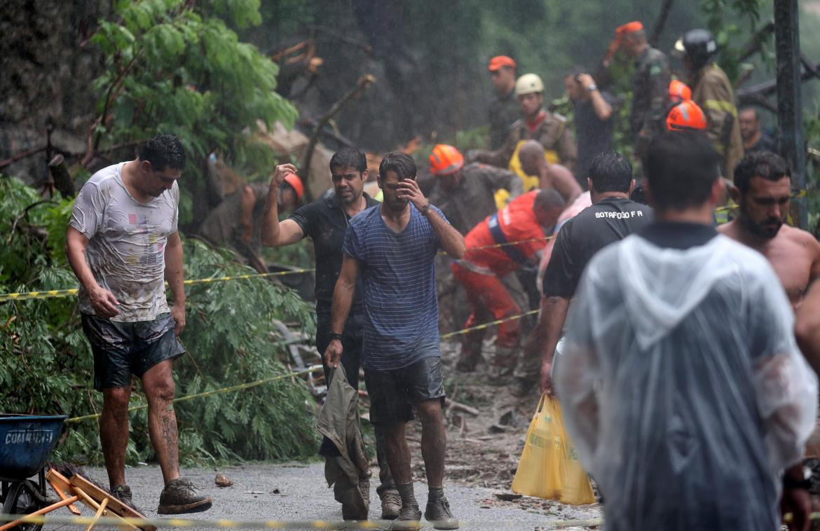 Inundaciones en Río de Janeiro (Reuters)