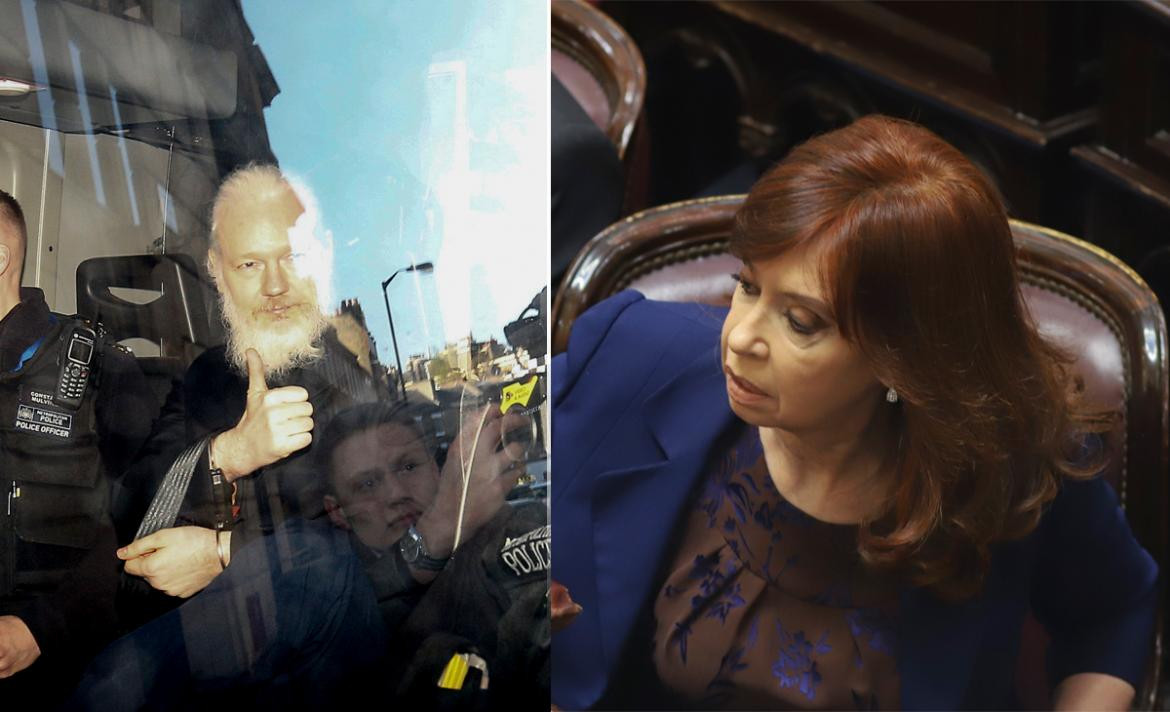 Julian Assange y Cristina Kirchner, Wikileaks, política, Reuters, NA