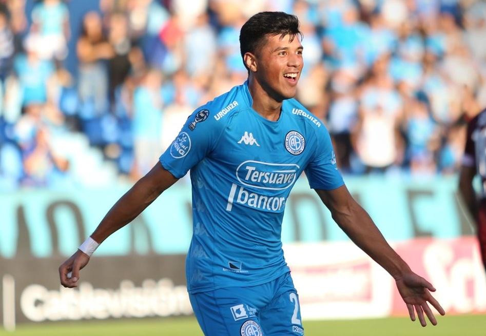 Copa Superliga: Festejo de Belgrano ante Lanús - Juan Sequeira