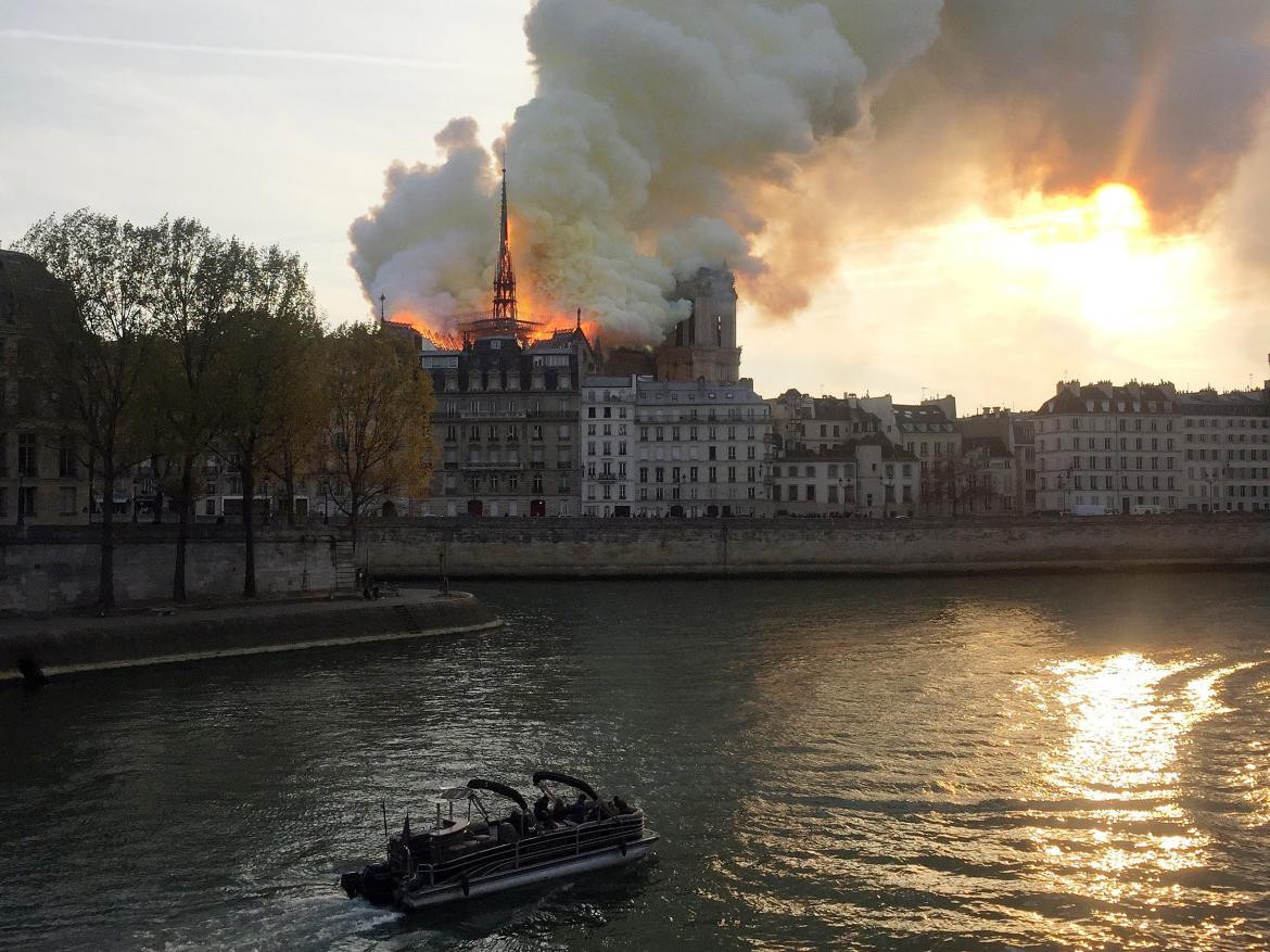 Incendio en la Catedral de Notre Dame, 15 de abril de 2019, REUTERS