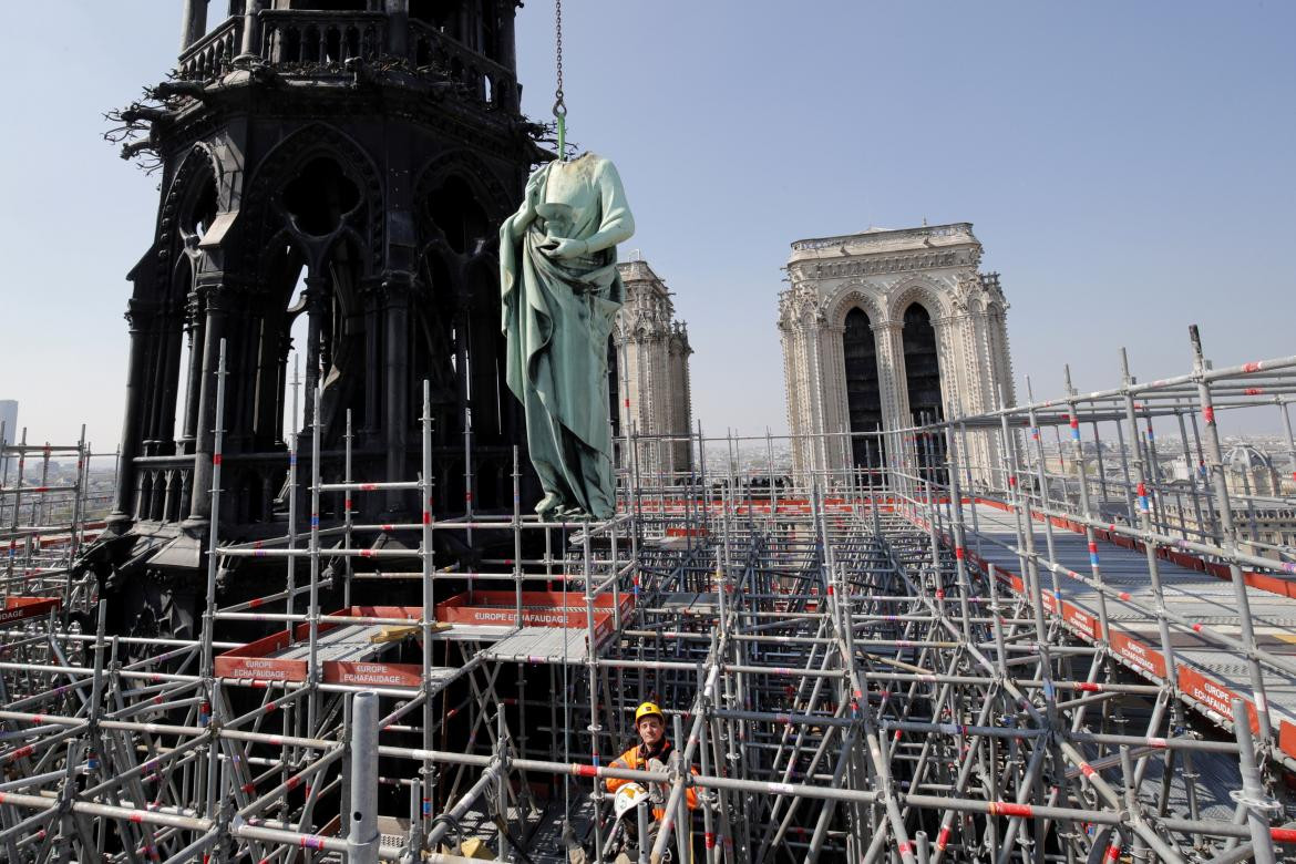 Incendio en la Catedral de Notre Dame, 15 de abril de 2019, REUTERS