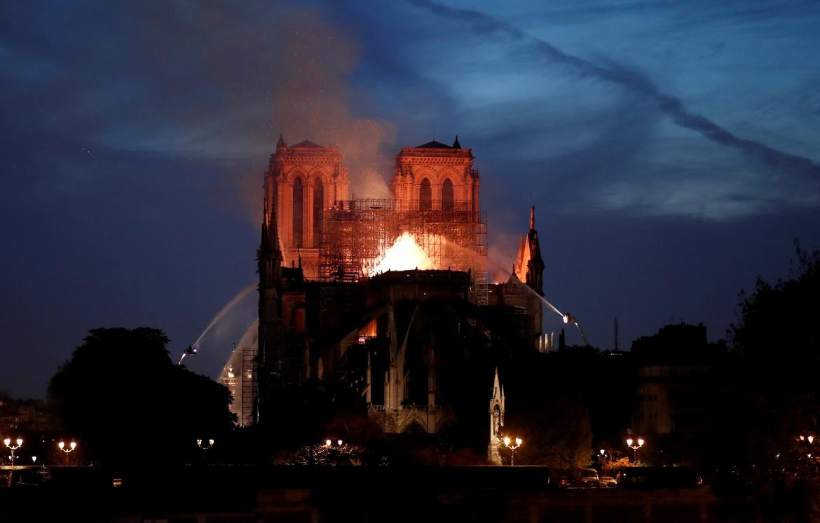 Incendio en la Catedral de Notre Dame, 15 de abril de 2019, REUTERS