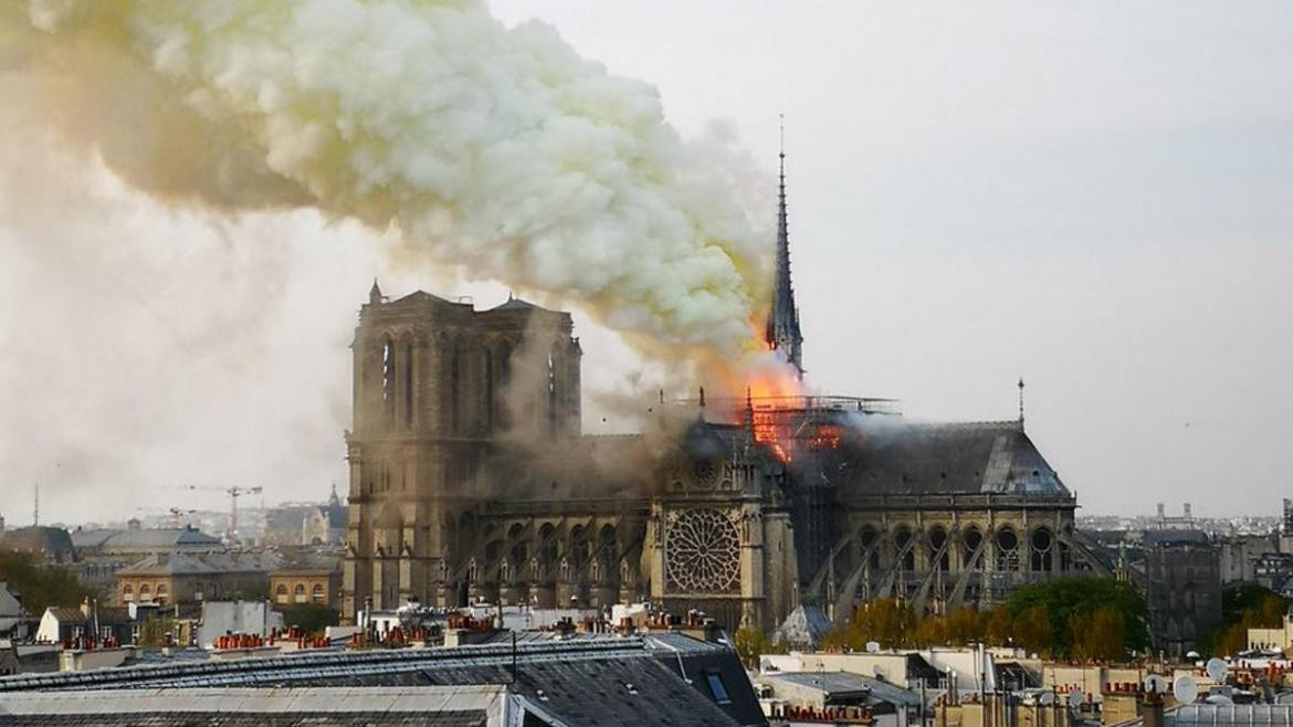 Incendio de la catedral de Notre Dame