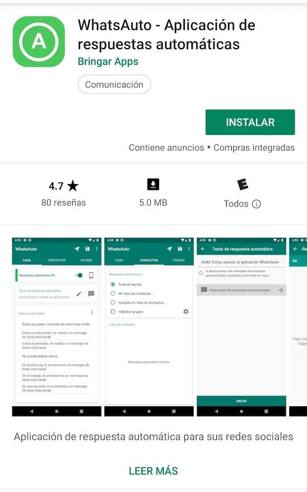 Ya podés programar respuestas automáticas para tus contactos de WhatsApp